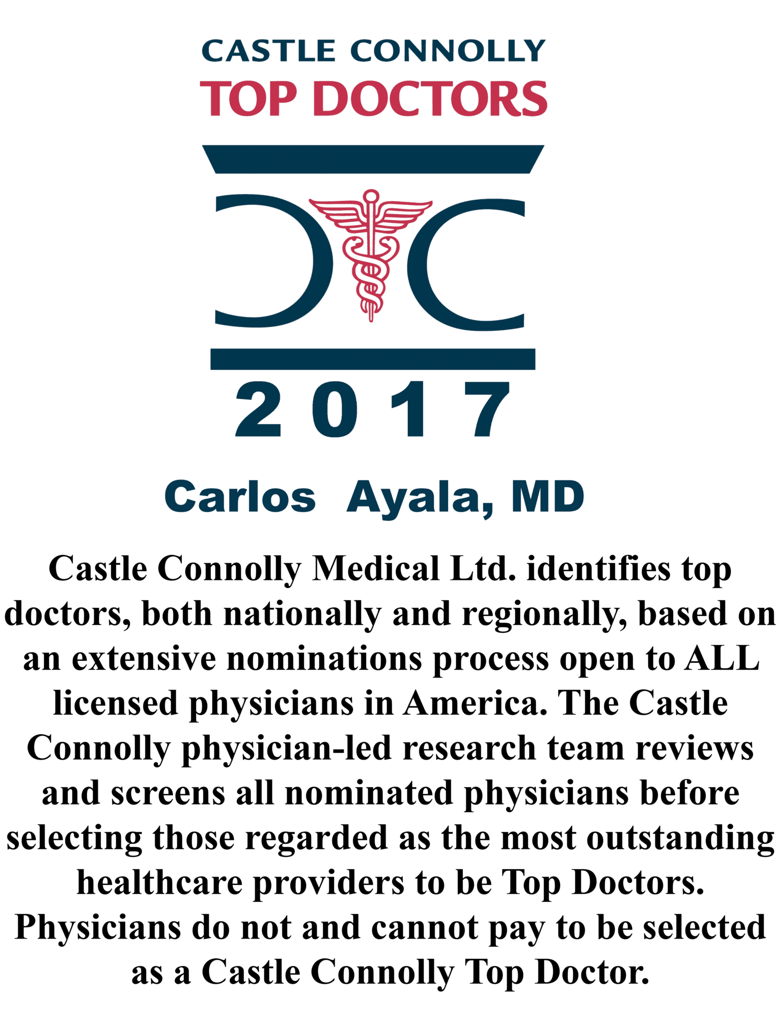 Meet Dr. Carlos Ayala TEXAS FACE AND NOSE